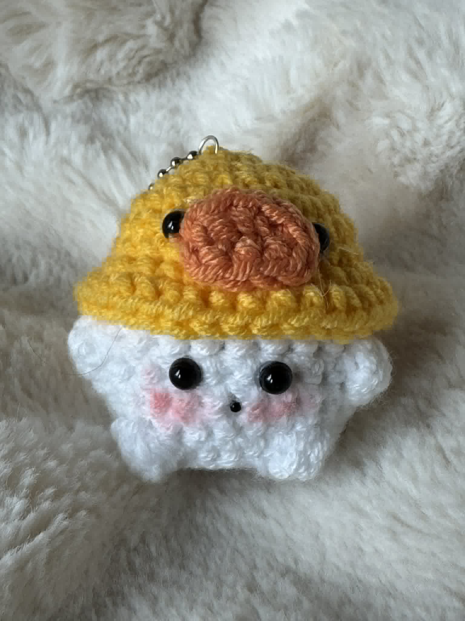 Mũ vịt vàng ấm áp 🐥